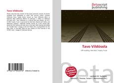 Portada del libro de Tavo Vildósola