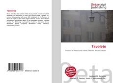Portada del libro de Tavoleto