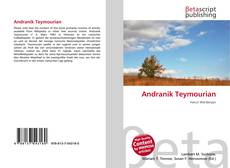 Andranik Teymourian kitap kapağı