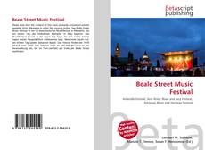 Portada del libro de Beale Street Music Festival