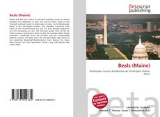 Portada del libro de Beals (Maine)