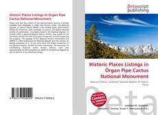 Portada del libro de Historic Places Listings in Organ Pipe Cactus National Monument
