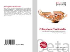 Portada del libro de Coleophora Chretieniella