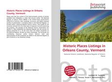 Portada del libro de Historic Places Listings in Orleans County, Vermont