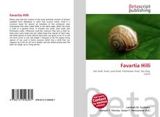 Buchcover von Favartia Hilli