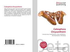 Coleophora Chrysanthemi kitap kapağı