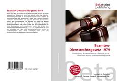 Copertina di Beamten-Dienstrechtsgesetz 1979