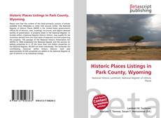 Capa do livro de Historic Places Listings in Park County, Wyoming 