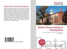 Buchcover von Historic Places Listings in Pennsylvania
