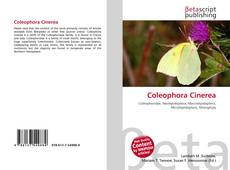 Copertina di Coleophora Cinerea