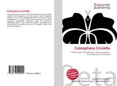 Couverture de Coleophora Cirsiella