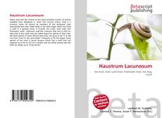 Copertina di Haustrum Lacunosum
