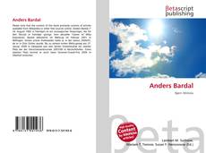Anders Bardal kitap kapağı
