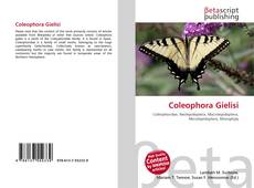 Обложка Coleophora Gielisi