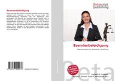 Portada del libro de Beamtenbeleidigung