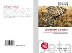Обложка Coleophora Gallivora