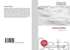 Ancient Rites的封面