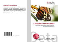 Capa do livro de Coleophora Fuscoaenea 