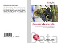 Capa do livro de Coleophora Fuscinervella 