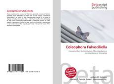 Coleophora Fulvociliella kitap kapağı