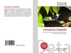 Capa do livro de Coleophora Fulgidella 