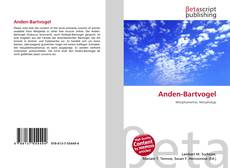Bookcover of Anden-Bartvogel
