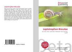 Leptotrophon Biocalae kitap kapağı