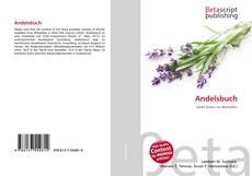 Buchcover von Andelsbuch