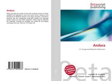 Capa do livro de Andara 