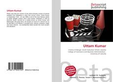 Capa do livro de Uttam Kumar 
