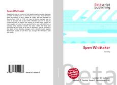 Capa do livro de Spen Whittaker 