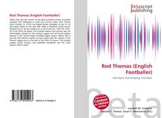 Capa do livro de Rod Thomas (English Footballer) 