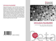 Обложка Utricularia Humboldtii