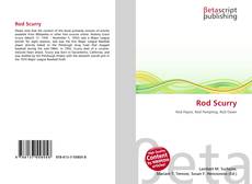 Capa do livro de Rod Scurry 