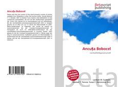 Couverture de Ancuța Bobocel