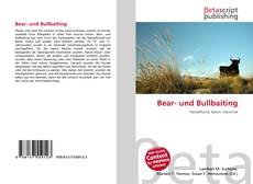 Buchcover von Bear- und Bullbaiting
