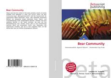 Buchcover von Bear Community