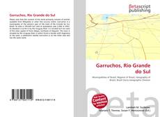 Portada del libro de Garruchos, Rio Grande do Sul