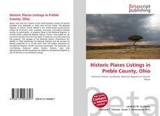 Couverture de Historic Places Listings in Preble County, Ohio