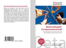 Couverture de Beachvolleyball-Europameisterschaft