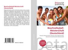 Copertina di Beachvolleyball-Meisterschaft (Deutschland)