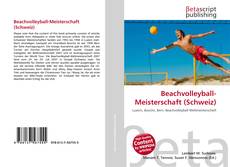 Обложка Beachvolleyball-Meisterschaft (Schweiz)