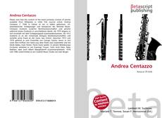 Bookcover of Andrea Centazzo