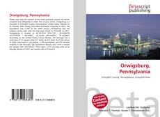 Copertina di Orwigsburg, Pennsylvania
