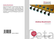 Buchcover von Andrea Brackmann