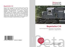 Buchcover von Bayerische C III