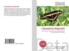 Buchcover von Coleophora Didymella