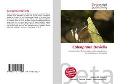 Обложка Coleophora Deviella