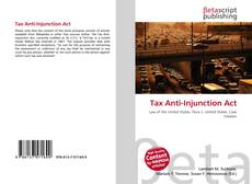 Bookcover of Tax Anti-Injunction Act