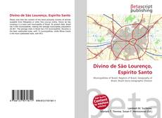 Bookcover of Divino de São Lourenço, Espírito Santo